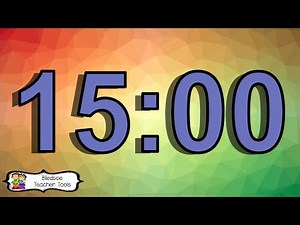 15 Minute Color Timer without Music