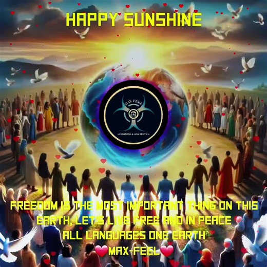 #hardtechno #rave #love #freedom #viral Happy Sunshine in All languages ​​one earth Freedom is the most important thing on this earth, let's live free and in peace ⚠️Max-Feel ⚠️Gehämmer und Geschepper ⚠️Schöne Bretter in Handarbeit Deep Emotional HardTechno Ihr könnt mich auf folgenden Plattformen finden! ‼️Tiktok: max_feel ‼️YouTube: maximal-feeling ‼️Instagram: max._.feel ‼️SoundCloud: Max-Feel ‼️Spotify: Max-Feel ‼️Amazon music: Max-Feel ‼️ITunes: Max-Feel ‼️Facebook: Max Feel Wenn euch meine