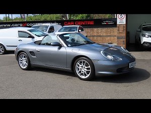 2003 Porsche Boxster 2.7 (986) - Start up and full vehicle tour