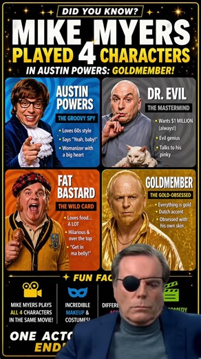 Only Mike Myers Could Pull This Off