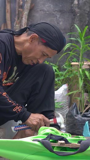 Cara Membuat Orang-Orangan Sawah | Masak Telur Ceplok Balado, Tumis Tempe Lombok Ijo, dan Singkong Goreng