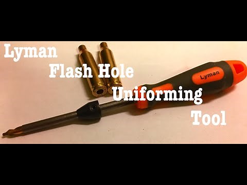 Lyman Flash Hole Uniforming Tool | How To Get Consistent Brass