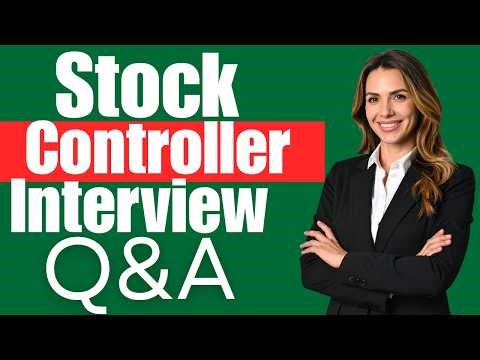 Stock Controller Interview Questions and Answers | Stock Controller Jobs