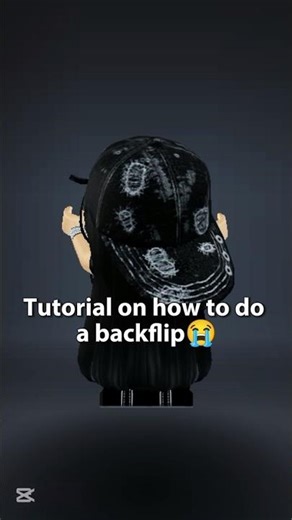 tut on how to do a backflip!!! 🌷🌸 #roblox #rblx #robloxedit #bloxy #makemefamous #subscribe