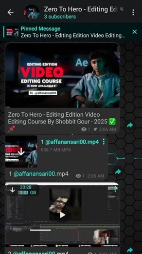 Shobhit Gour Editing Edition Course Free | Editing Edition Course Free | #editingedition #editing