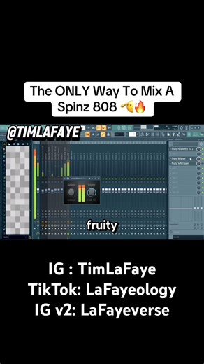 The ONLY Way To Mix a Spinz 808(Fl Studio Tutorial & Tips)#flstudio #musicproducer #808