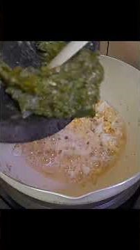 Try it, it's really delicious, Nasi Goreng Sambal Ijo makes you hungry