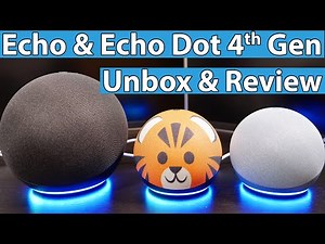 NEW Amazon Echo and Echo Dot 4th Gen Speakers | Unbox, Review, Sound Comparison and More