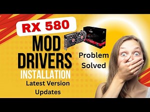 Install Driver Mod | FIX Your Rx580 Rx570 with THIS Mod?