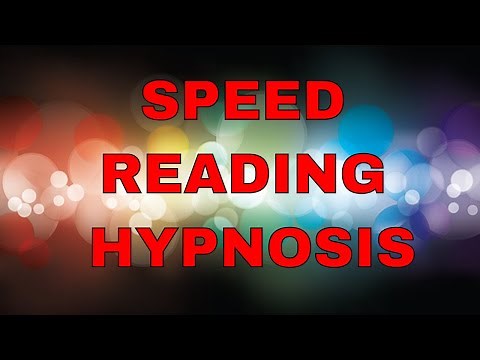 Speed Reading Hypnosis