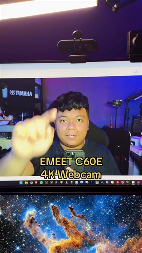 EMEET C60E 4K Webcam #pinoysoundguy #webcam #emeet #emeetwebcam