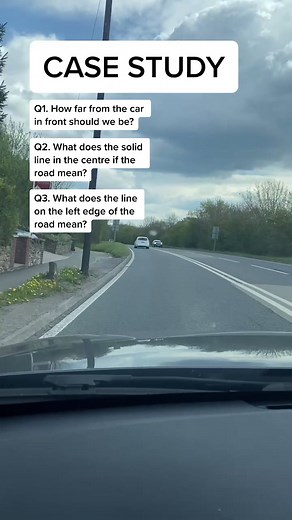 Case Study: Answer 3 Driving Theory Test Questions