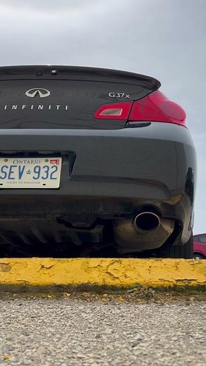 ‘09 G37X high flow cats/stock exhaust