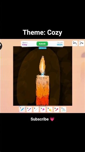 Drawing candle in Speed draw Roblox #roblox #speeddraw #speeddrawing #shorts