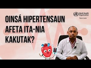 🧠 Hipertensaun & Stroke: Saida mak ita tenke hatene | Dr. Eligio Esplika 💬