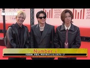 Number_i and Kochi no Kentora Walk the Red Carpet at MUSIC AWARDS JAPAN 2025 in Kyoto (May 22, 2025)