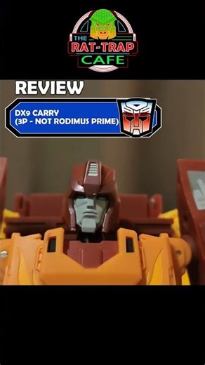 REVIEW DX9 CARRY (NOT RODIMUS PRIME) #shorts #transformers #autobots #dx9carry #rodimusprime