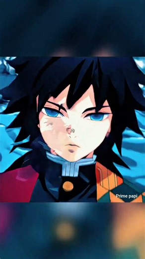 Giyu Tomioka and powerful Water Hashira in Demon Slayer Kimetsu no Yaiba creator of the 11th form