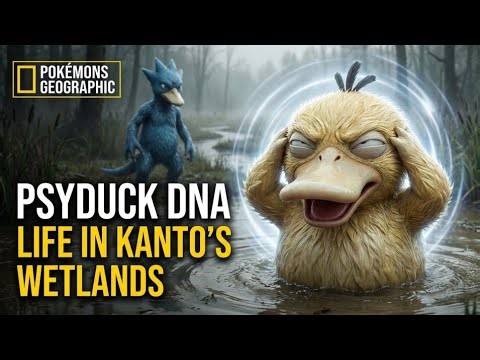Real Life Pokémon: Psyduck — Life in Kanto’s Wetlands (Pokémon Documentary)