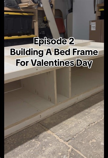 Building a DIY Bed Frame for Valentine's Day