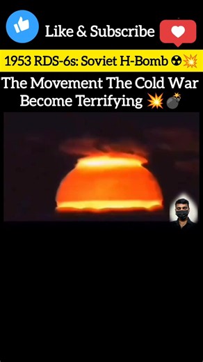 1953 RDS-6s: Soviet H-Bomb Breakthrough ☢️💥 #ColdWar #NuclearHistory #RDS6s