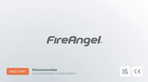 FireAngel FA6215-INT Heat Alarm: Features, Installation & 5-Year Battery