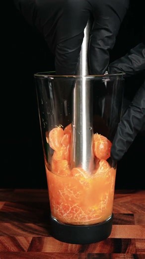 Homemade Orange Drink | Mira Drink ASMR – Ice, Pouring & Sips#shorts