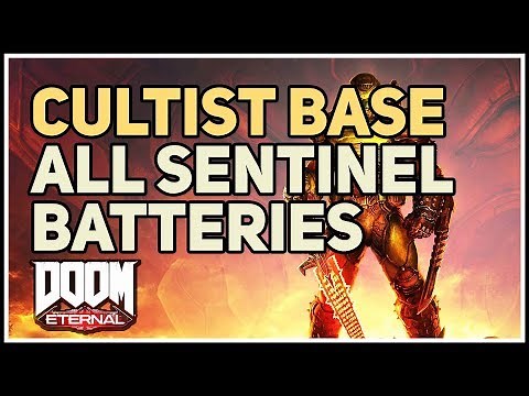 All Cultist Base Sentinel Battery Doom Eternal