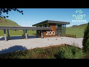 How to Make a Realistic Custom Entrance | Planet Zoo Sandbox Mode | Ep.0 |