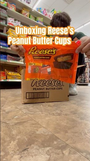 Unboxing Reese’s Peanut Butter Cups 🍫