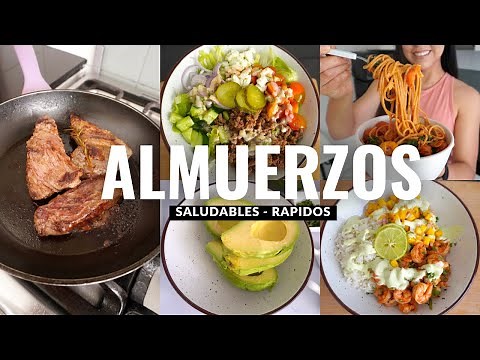 5 Almuerzos Rápidos, Ricos y Saludables | Michela Perleche