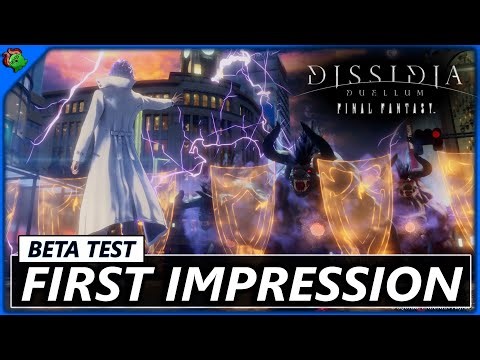 Final Fantasy Dissidia Duellum Closed Beta First Impression - Is It Worth playing?