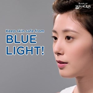 2.5K views | Did you know blue light can trigger premature skin aging? Sunplay Skin Aqua UV Super Moisture Gel/Essence are infused with cocoa seed extracts that block the effects of blue light, protecting against free radicals which cause photo aging. Get yours now! #SunplayMy #SunplaySkinAqua #SkinAquaUVSuperMoisture #AntiBlueLight | Sunplay Malaysia | Facebook