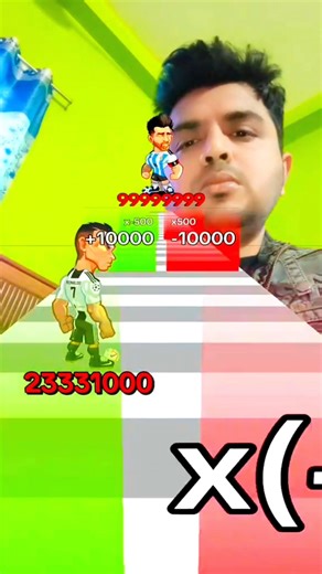 Ronaldo vs Messi Power Level! ⚽🔥 #Shorts #Football #Evolution