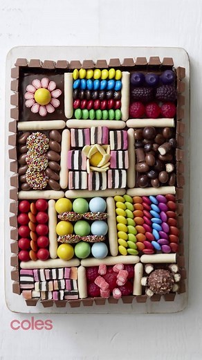 Turn any occasion into a party with the NEW Coles Chocolate Celebration Cake. Get the recipe: https://bit.ly/2jP8hqJ | Coles