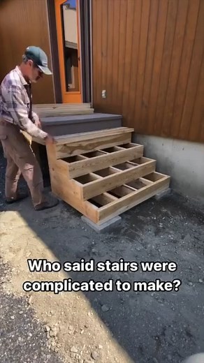 86K views · 556 reactions | ✨ Build sturdy stairs without using traditional stringers — genius and beginner-friendly! Who’s ready to try this?  #DIY #diyproject #diyprojects #ikea #ikeahack #ikeacloset #dreamcloset #ikeapax #ikeapaxwardrobe #diycloset #hometakestime #minimalarchive #inspiremeneutral #makemyhome #apartmenttherapy #minimalhouse #decorinspo #interior123 #homebeautiful | Interior Decor World | Facebook