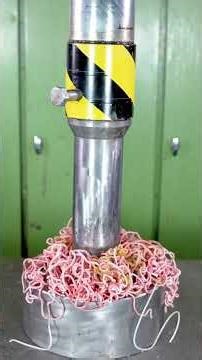 Hydraulic Press DESTROYS everything! Satisfying Crushing ASMR #shorts