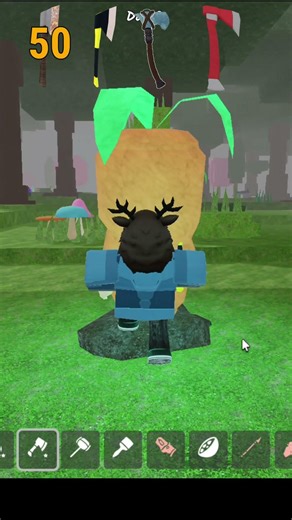 Big Carrot vs All Axes 🥕🪓! Which Axe Wins?! #99nightintheforest #roblox #shorts