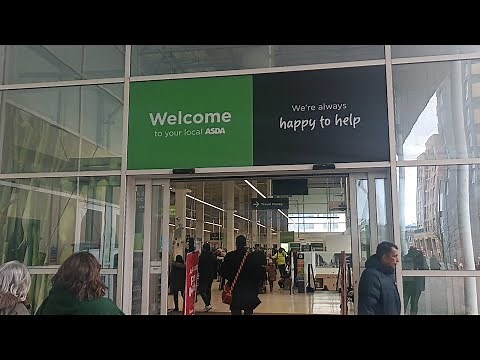Asda Grocery Shopping | British Supermarket Shopping Walk, weekly FOOD SHOP for £50 from ASDA 2024