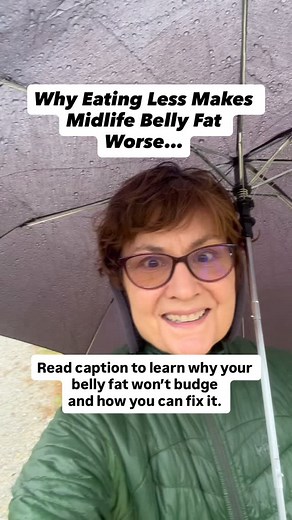 Why Eating Less Actually Triggers More Belly Fat in Midlife It can...