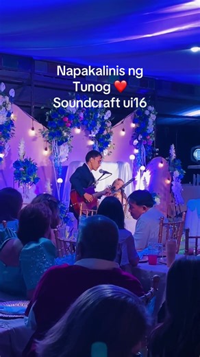 Linis ng tunog Soundcraft ui16 #wedding