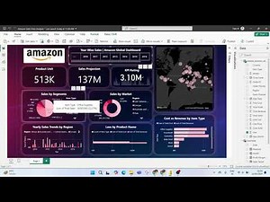 🚀 Amazon Sales Data Analysis Project | Power BI Dashboard 📊