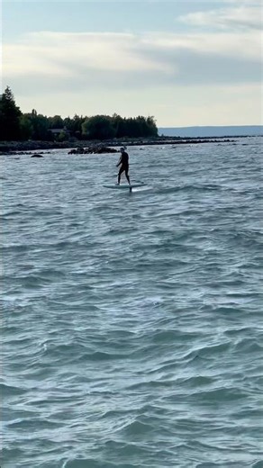 Riding Micro Swell On A SUP Foil - #supfoil #foilsurf #foilsurfing #foiling #foilboard