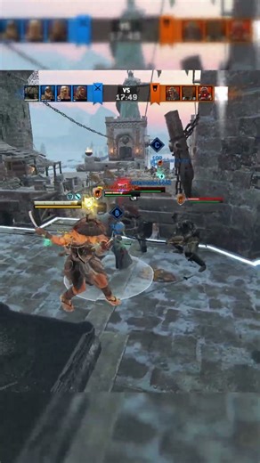 not my actual target #forhonorgameplay