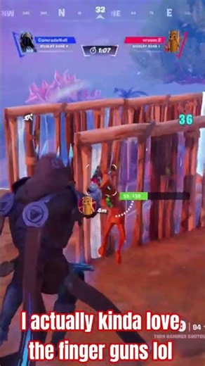 Finger Guns were probably 13 of 15 kills that round lol.