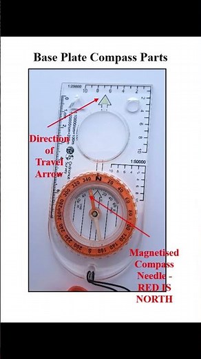 OS Map Training 7 - The Base Plate Compass