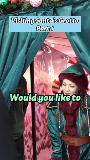 Santa's Grotto looked so fantastic