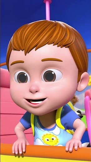 🐱Wheels on the Bus Animals! Meow! 🐱 Cat gets on the Bus!