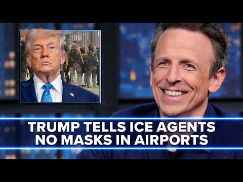 Trump Doesn't Want ICE Agents Wearing Masks in Airports