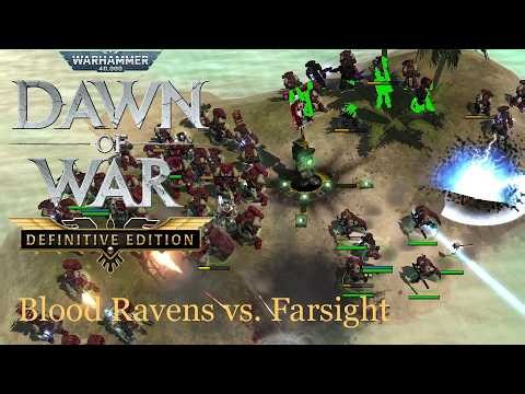 Dawn of War: Definitive Edition - Unification Mod - Blood Ravens against Commander Farsight